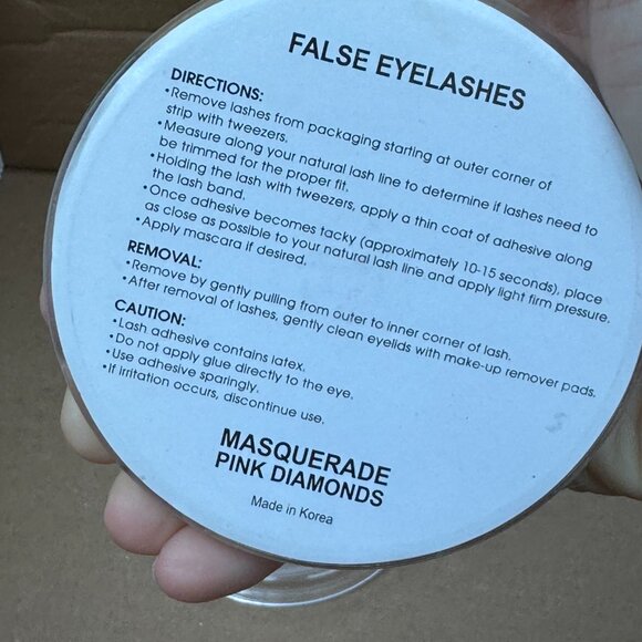 OSP Cosmetics Masquerade Pink Diamond Eye Lash Kit - Picture 9 of 10